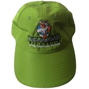 Core365‎ Baseball Hat Pistachio Green Kikis Sandbar Little Torch Key FL Embro
